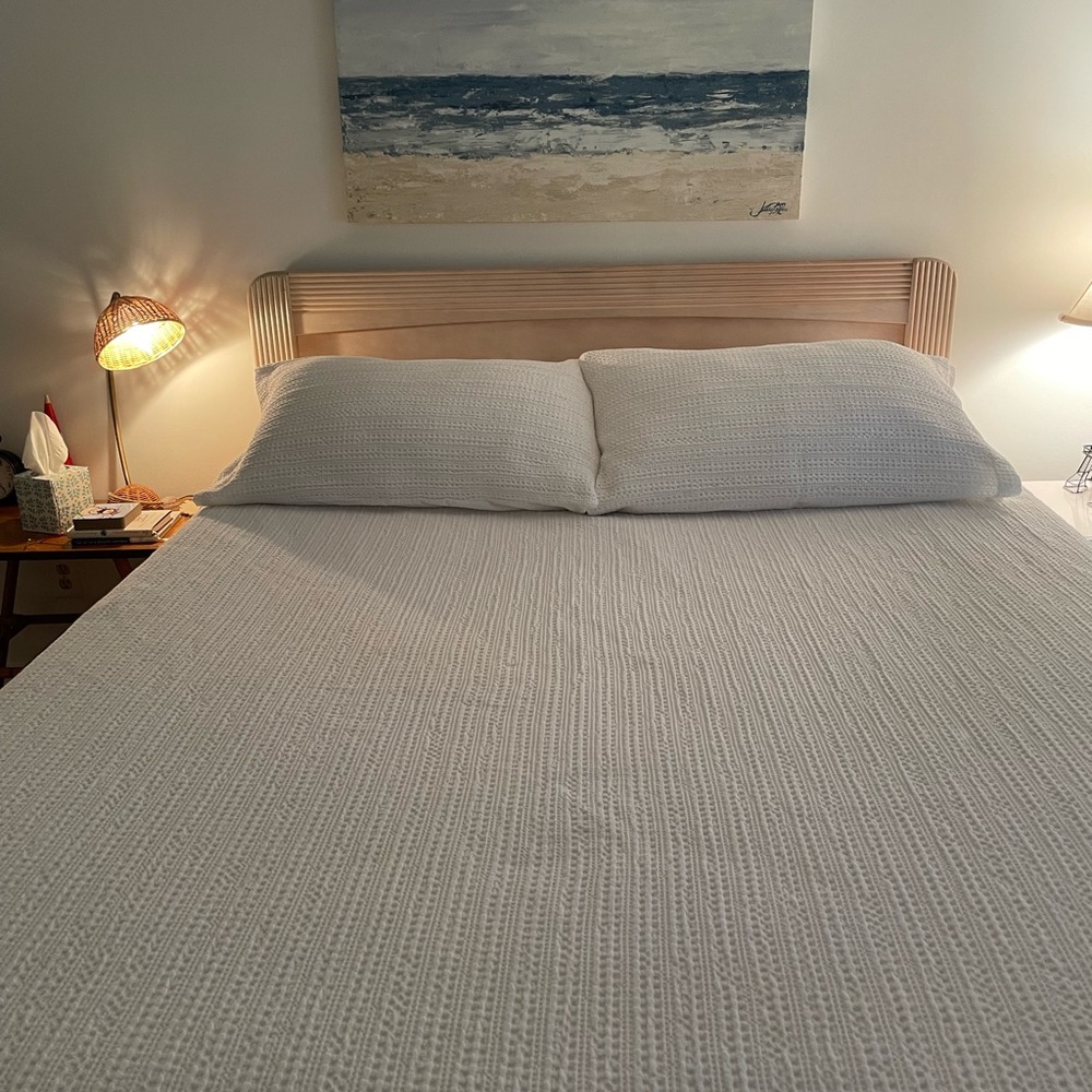 Pottery Barn Honeycomb Cotton Duvet Cover